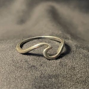 Wave Ring 925 Sterling Silver size 6